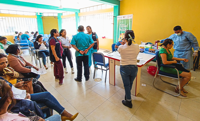 Campaña de salud ocupacional