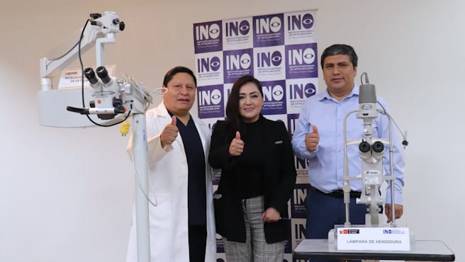 Minsa fortalece los servicios de salud ocular en la región  Cajamarca