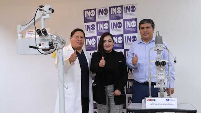 Minsa fortalece los servicios de salud ocular en la región  Cajamarca