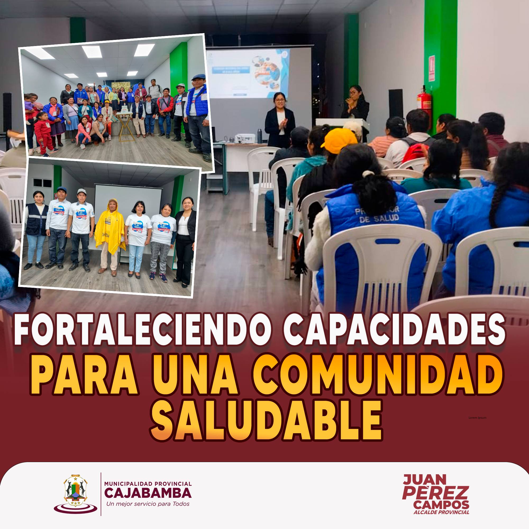 Fortaleciendo capacidades para una comunidad saludable