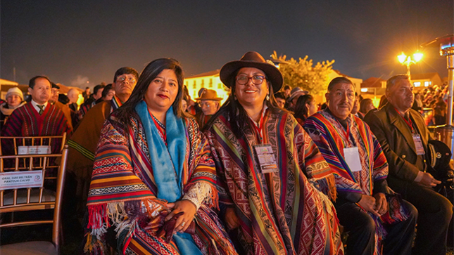 Presidenta de la Corte de Cusco participo en el lanzamiento de la escenificación "Apu Wanakauri Raymi 2024"