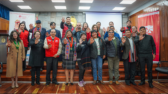 Corte de Cusco desarrolla acciones de lucha contra la trata de personas en la región