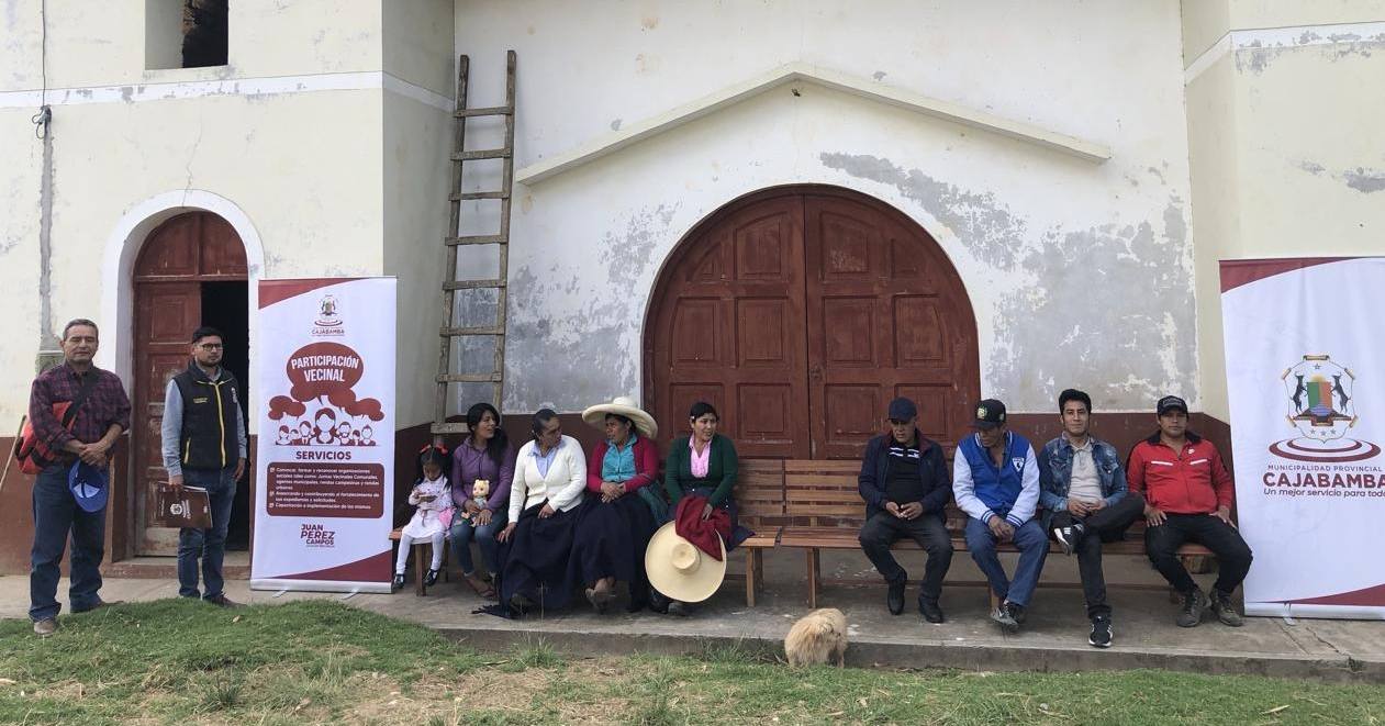 Juramentación de la junta vecinal comunal Ticapampa