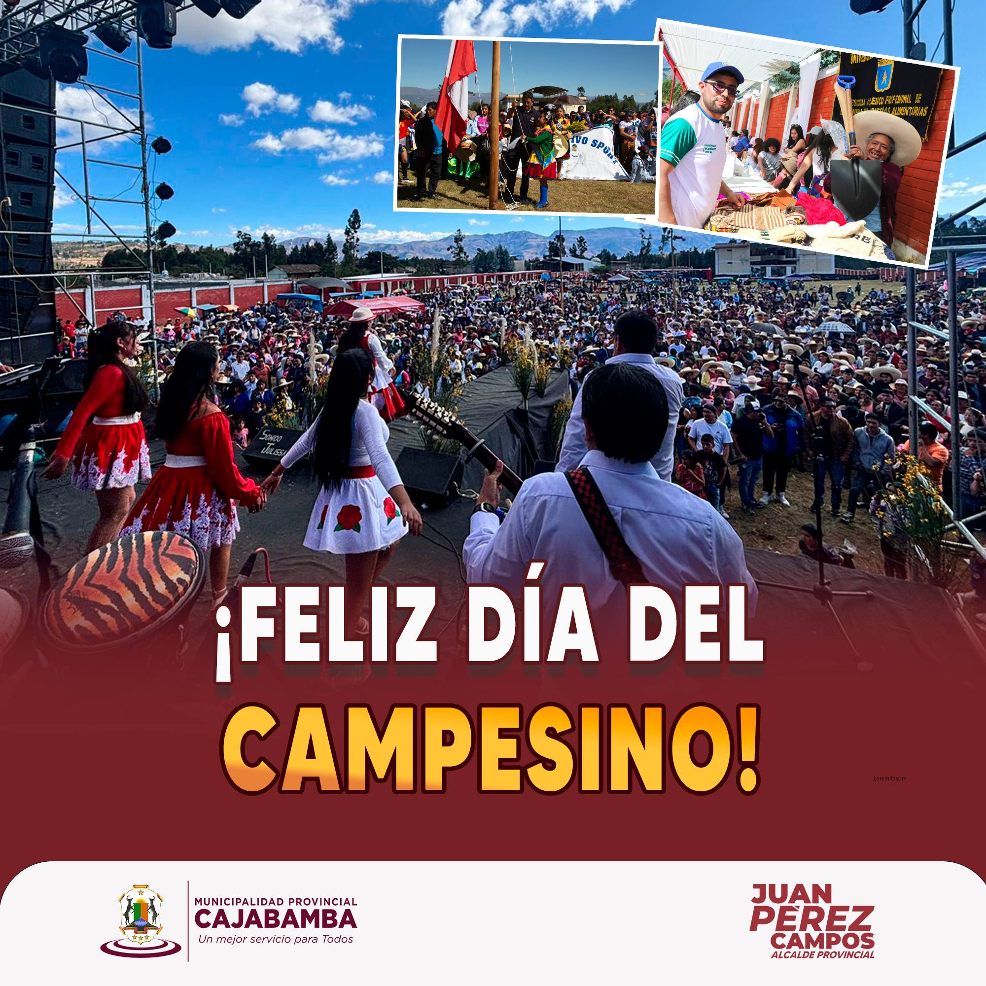 ¡Feliz día del campesino!