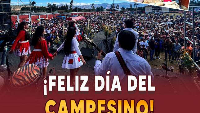 ¡Feliz día del campesino!  