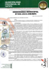 Vista preliminar de documento ORDENANZA MUNICIPAL N°008-2024