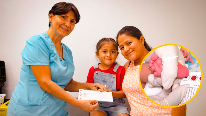 Gracias a los servicios óptimos que brindan los establecimientos de salud I-3 y I-4 de la Dirección Regional de Salud, la pequeña Kaori Huamán, de tan solo 5 años, goza hoy de buena salud y puede llevar una vida como cualquier infante sana y alegre.