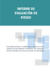 Vista preliminar de documento INFORME DE EVALUACION DE RIESGO