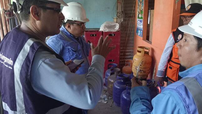 Operativo con la finalidad de identificar y clausurar establecimientos que comercializan balones de gas de forma clandestina