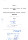 Vista preliminar de documento RENDICIÓN DE CUENTAS  TITULARES PERIODO  2023 - INSTITUTO VIAL PROVINCIAL MUNICIPAL DE HUANTA