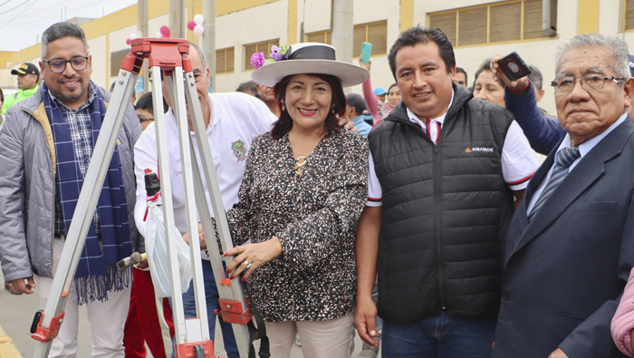 Modernas vías inauguradas por Rosa Vásquez para el desarrollo del distrito de Supe