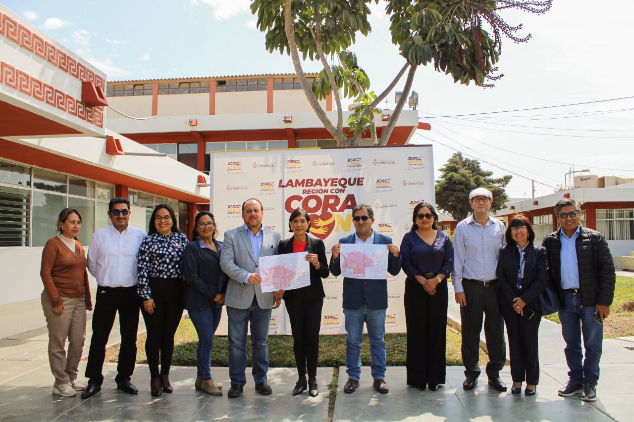 firman convenio para limites de Chiclayo con JLO y Pimentel