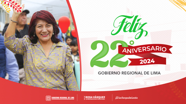 Con entrega de obras, reconocimientos, campañas médicas y ferias celebraremos XXII años del Gore Lima