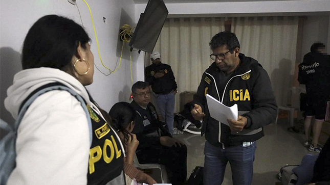 Cañete: Fiscalía dirige desarticulación de banda criminal dedicada a ofrecer préstamos ‘gota a gota’