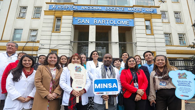Pruebas de tamizaje neonatal alcanzaron el 85 % de cobertura a nivel nacional