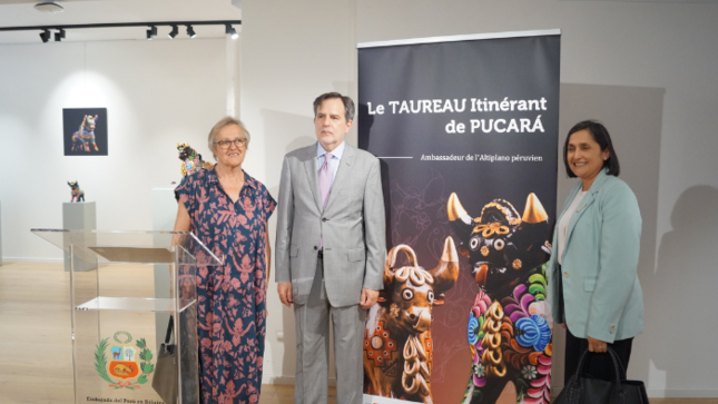 Torito de Pucará: exhibición sobre el embajador del Altiplano peruano se exhibe en Bruselas