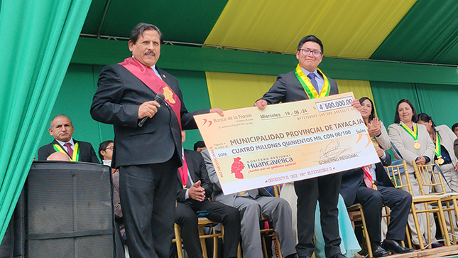 nota de prensa del Gobierno Regional de Huancavelica 