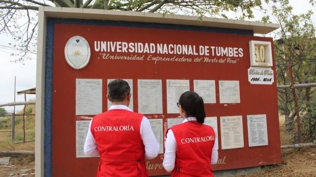 Tumbes. – La Contraloría General reveló que la Universidad Nacional de Tumbes (UNTumbes) generó un perjuicio al Estado de S/186 592.41, por el accionar del exjefe de Asesoría Jurídica quien incrementó indebidamente y sin sustento el plazo de la ampliación N.º 2 en la obra de creación del centro de investigación de la entidad, lo que limitó el cobro de la penalidad por mora por cada día de retraso y permitió al contratista culminar los trabajos.