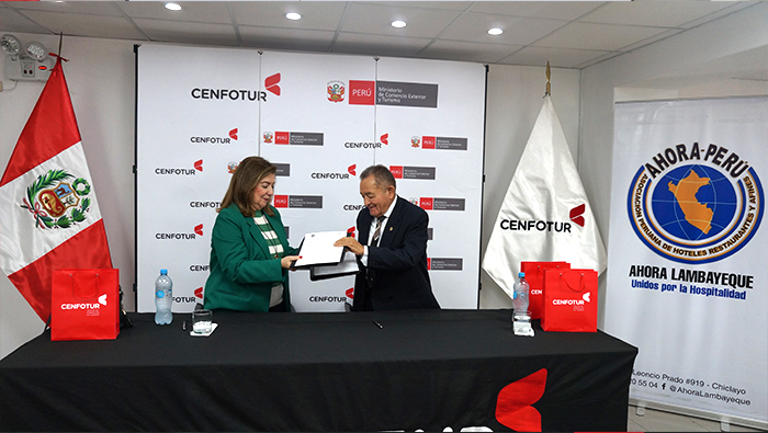 CENFOTUR y AHORA Lambayeque se unen para impulsar el turismo regional con Convenio Marco