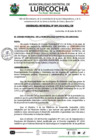 Vista preliminar de documento ORDENANZA MUNICIPAL N° 009-2024- ORDENANZA QUE CONFORMA EL COMITE DISTRITAL DE SALUD