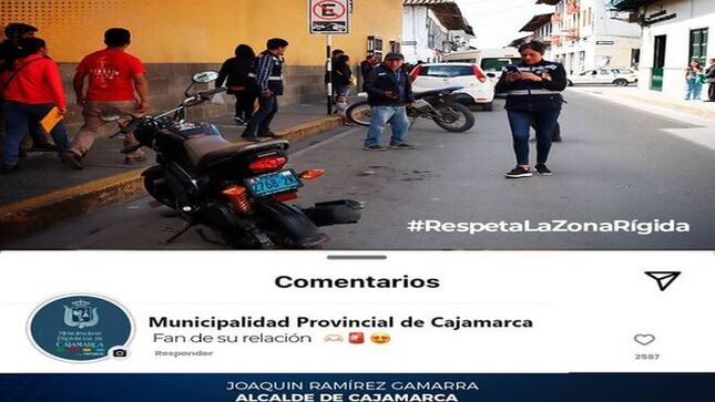 🖐🏻Respeta las vías de tránsito vehicular y aceras peatonales. ¡Evita multas y sanciones! ✍