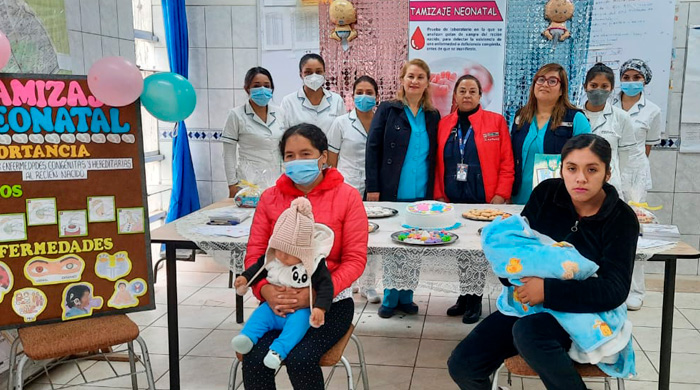 Diris Lima Sur promueve concienciación en el Día Internacional del Tamizaje Neonatal