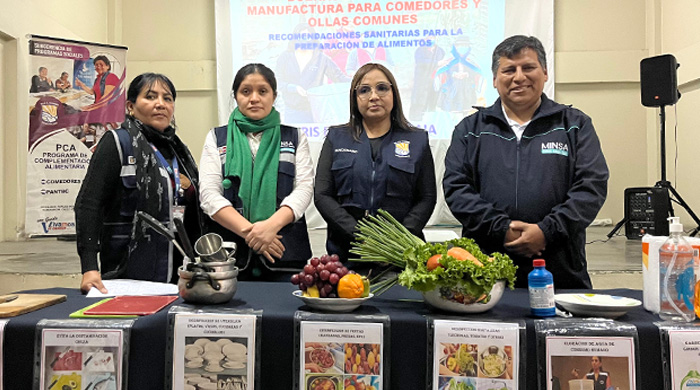 Diris Lima sur capacitó a más de 100 comedores populares y “Ollas Comunes” en Villa El Salvador