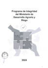 Vista preliminar de documento Programa de Integridad del MIDAGRI
