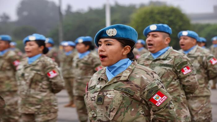 Cascos Azules peruanos partirán al África en misión de paz de las Naciones Unidas