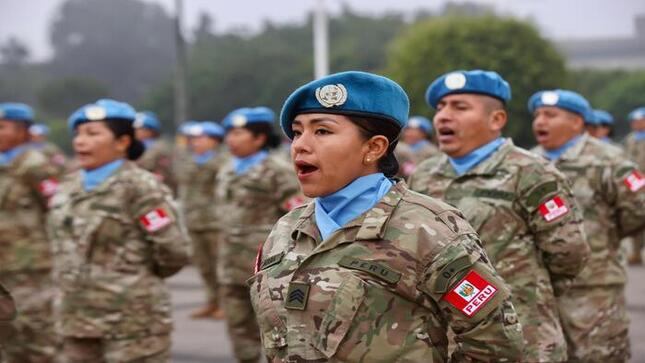 Cascos Azules peruanos partirán al África en misión de paz de las Naciones Unidas