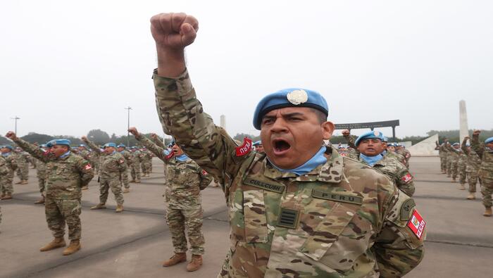 Cascos Azules peruanos partirán al África en misión de paz de las Naciones Unidas