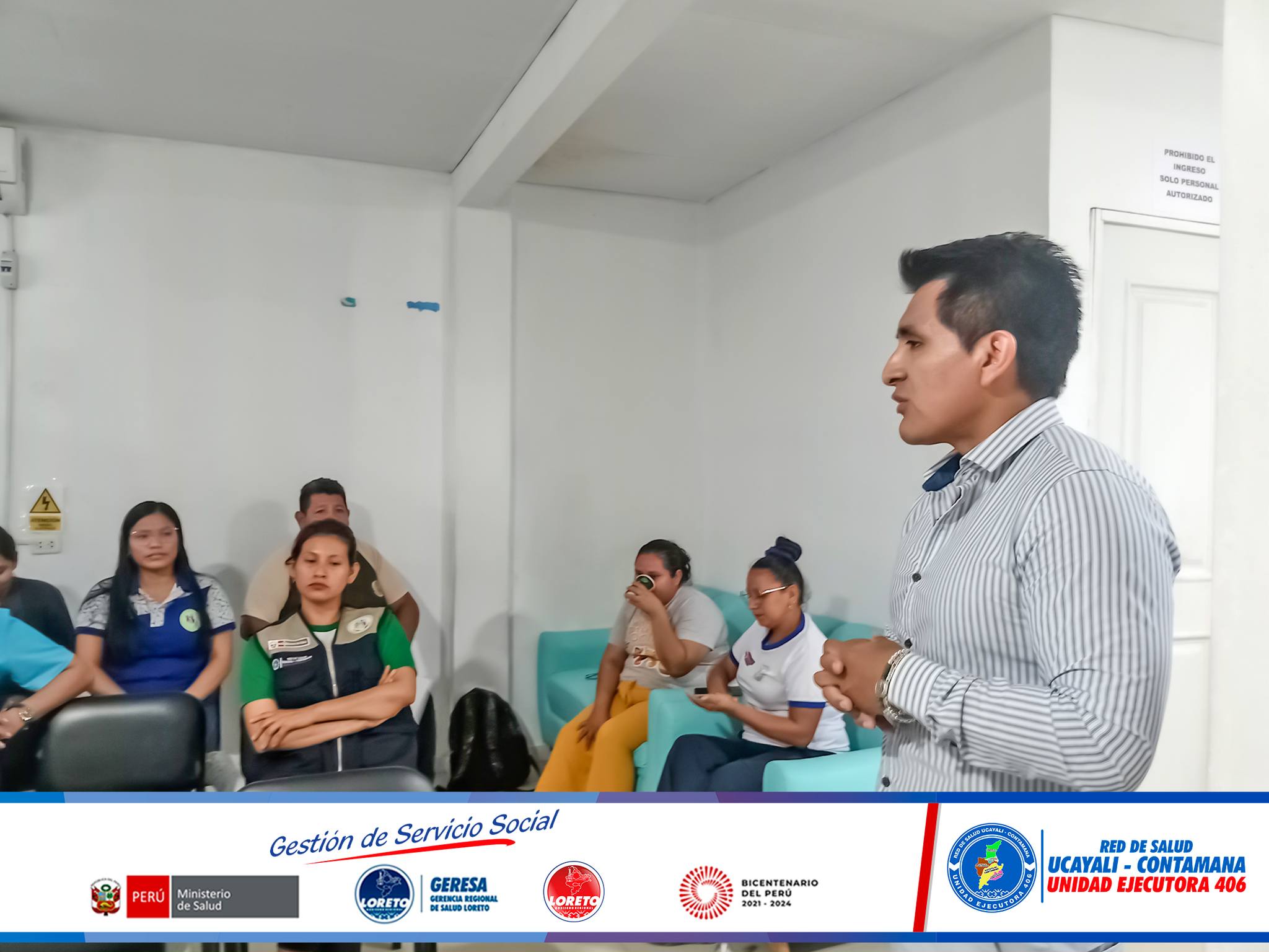 Ejecutivo de la Salud Provincial sostuvo importante reunión con Profesionales del Centro de Salud Mental Comunitario-Contamana