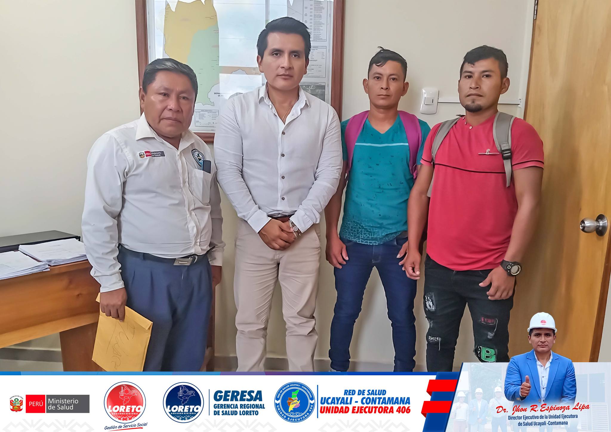 El Director Ejecutivo tuvo reunión con la autoridades del Centro Poblado de Santa Rosa de Cashiboya