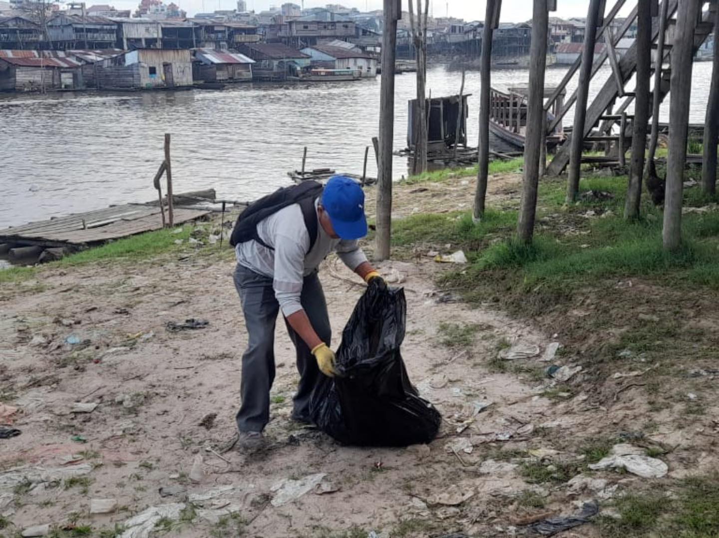  La Municipalidad Distrital de Belén a través de la Sub Gerencia de Gestión Ambiental realizó una minga de limpieza en el Caserío San Andrés