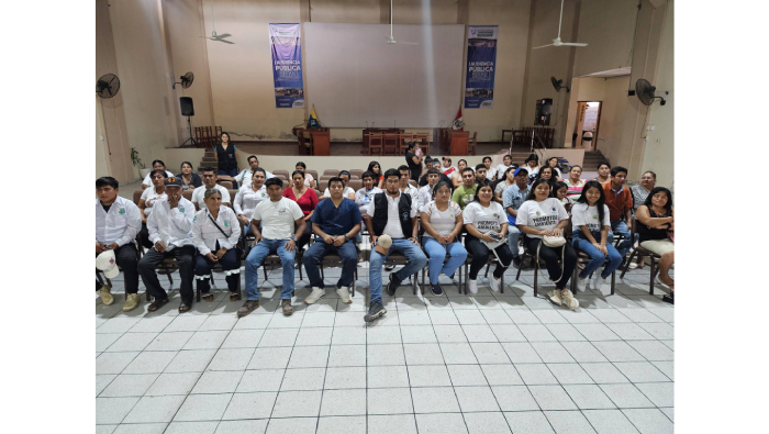 Promotores ambientales son capacitados en prevención de enfermedades por contagio con residuos solidos
