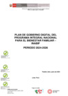 Vista preliminar de documento INABIF - Plan de Gobierno Digital 2024-2026 F 