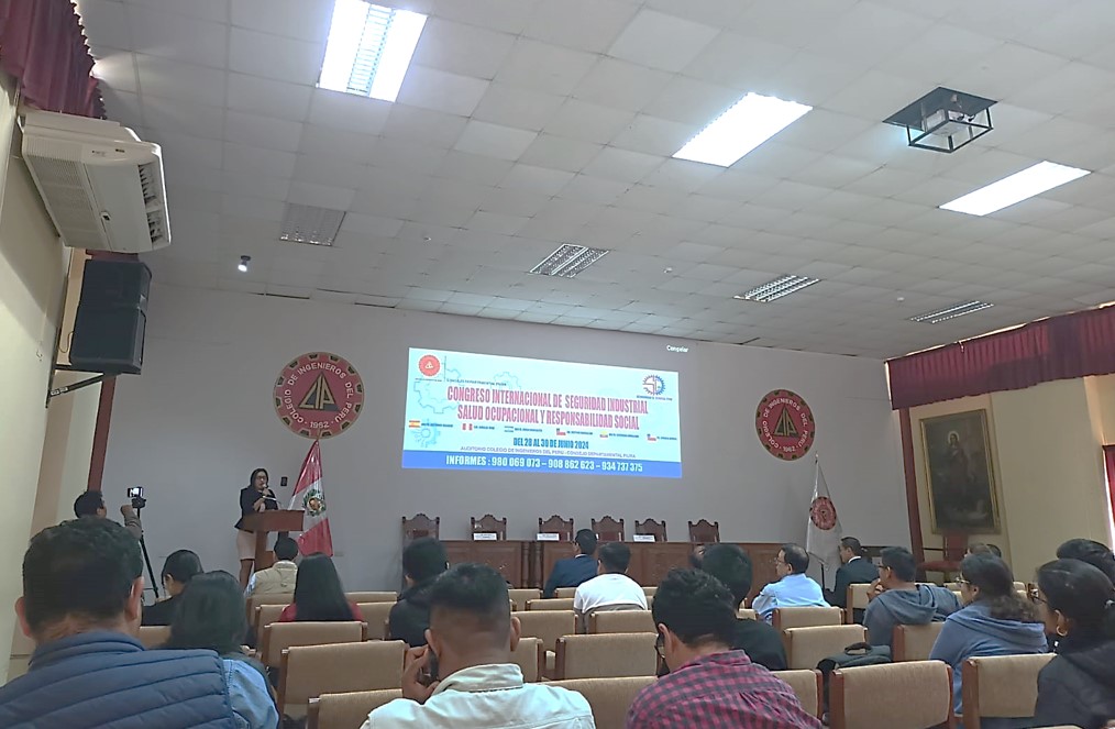 DREM PIURA presente en V Congreso Internacional de Seguridad Industrial, Salud Ocupacional y Responsabilidad Social