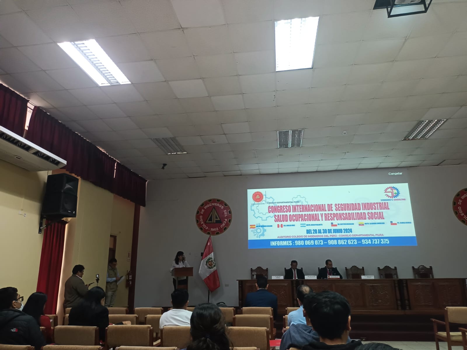 DREM PIURA presente en V Congreso Internacional de Seguridad Industrial, Salud Ocupacional y Responsabilidad Social