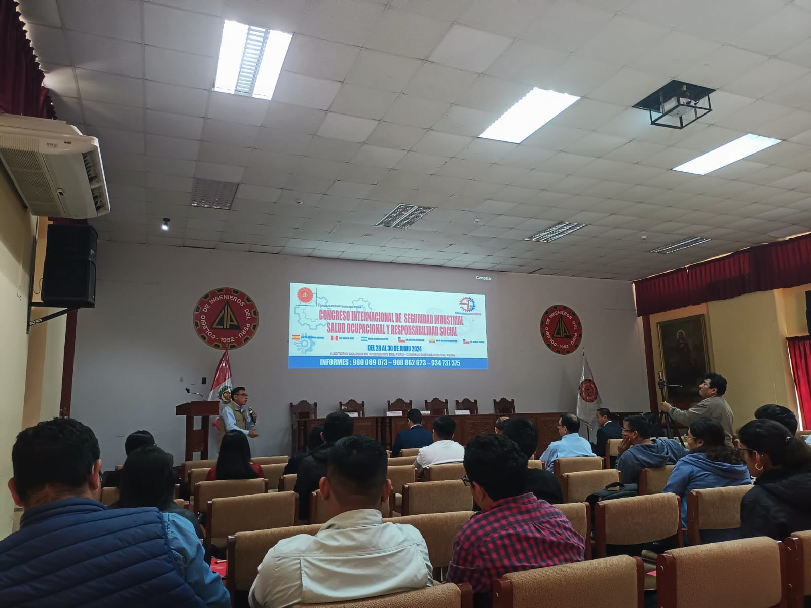 DREM PIURA presente en V Congreso Internacional de Seguridad Industrial, Salud Ocupacional y Responsabilidad Social
