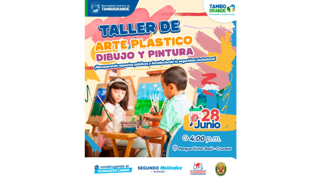 Taller de arte plástico, dibujo y pintura 