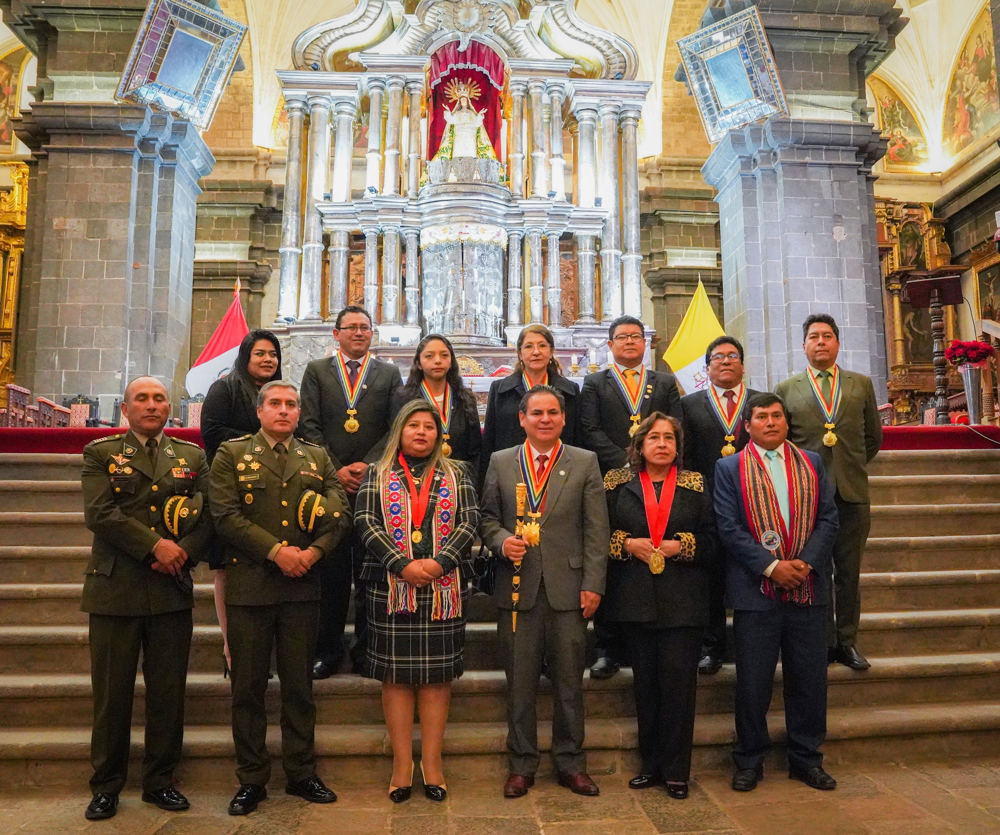 Presidenta de la Corte de Cusco saludó al Distrito Wanchino en su 69 Aniversario de creación política