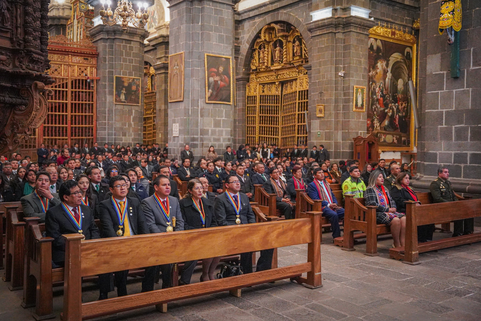 Presidenta de la Corte de Cusco saludó al Distrito Wanchino en su 69 Aniversario de creación política