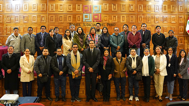 Presidenta de la Corte de Cusco participó en el "I Encuentro de Archivos y Archiveros Andinos"
