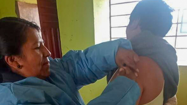 Puno vacunación Heladas