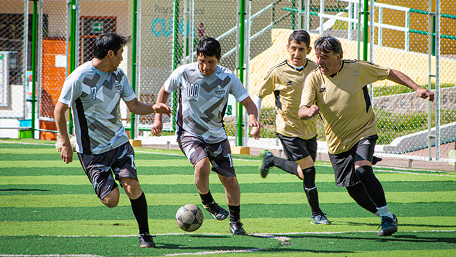 En un ambiente de confraternidad Padres Judiciales disfrutaron una tarde deportiva