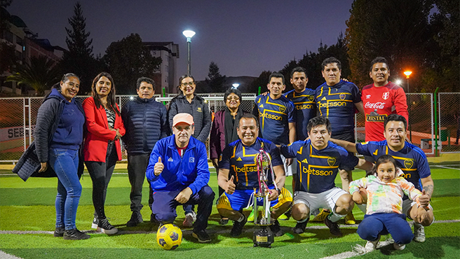 En un ambiente de confraternidad Padres Judiciales disfrutaron una tarde deportiva