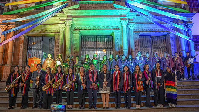 Corte Superior de Justicia de Cusco rindió homenaje ala ciudad imperial
