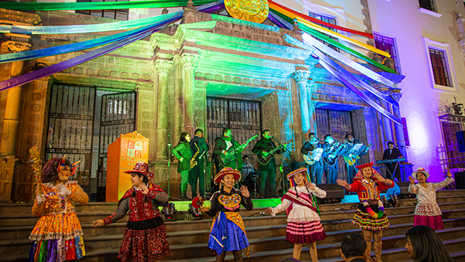 Corte Superior de Justicia de Cusco rindió homenaje ala ciudad imperial