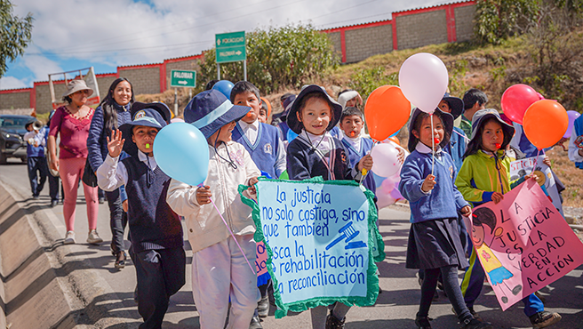 Justicia Itinerante se trasladó al Centro Poblado de Chillca del distrito de Ollantaytambo