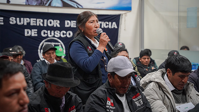 Jueces y Juezas de Paz fueron capacitados en temas de violencia contra las mujeres y poblaciones vulnerables-
